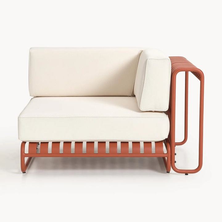 Garden Corner Module Caio, Terracotta