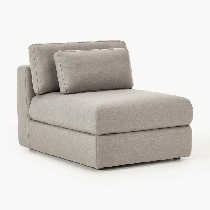 Modular Garden Lounge Chair Rabea, Taupe