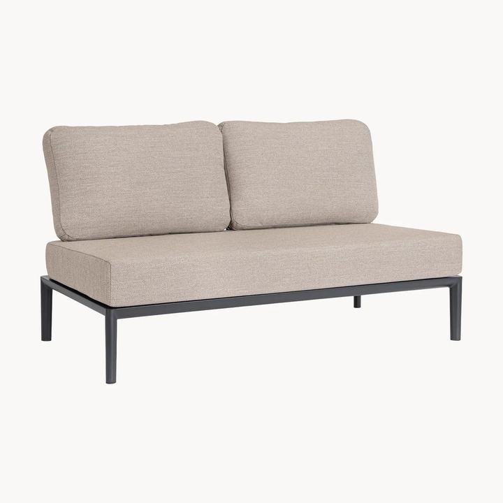 Modular Garden Sofa Gerald (2-seater), Beige