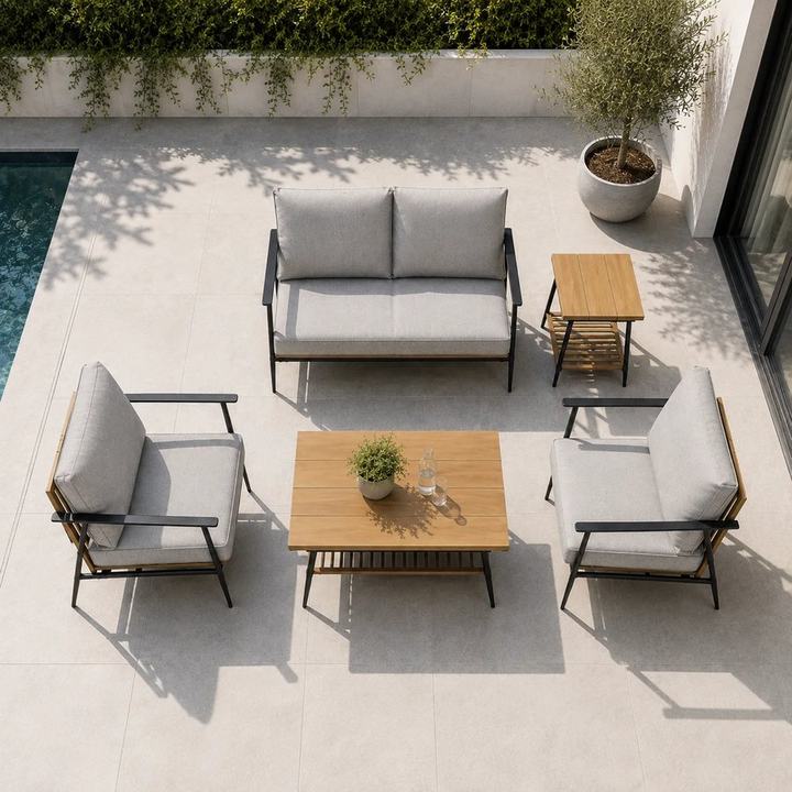 Monaco 5pc Lounge Setting